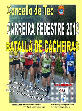 CARREIRA PEDESTRE BATALLA DE CACHEIRAS CONCELLO DE TEO